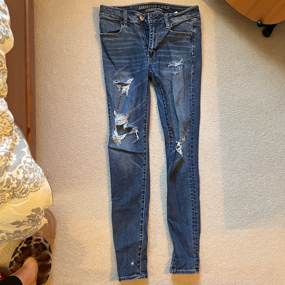 AE Hi-Rise Super Stretch Jegging
